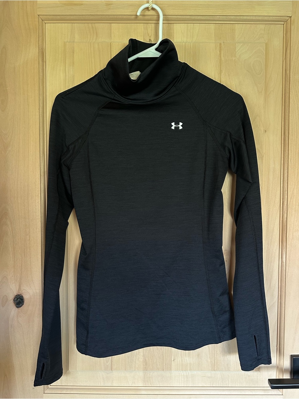 Under Armour Black Women's Long-Sleeve Funnel Neck Top